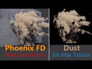 Wall Exploding Tutorial 3ds Max Phoenix FD (Free Project)