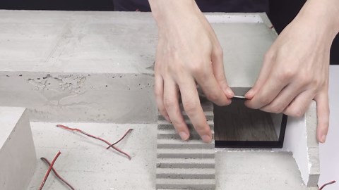 DIY Luxury House Model with Realistic Cement Walls