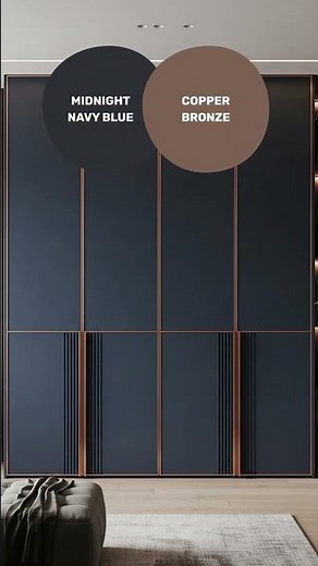 Modern Wardrobe Design & Color Ideas