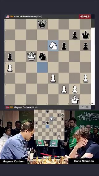 Magnus Carlsen Destroys Hans Niemann 🔥