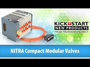 NITRA Compact Modular Valves Pneumatics from AutomationDirect