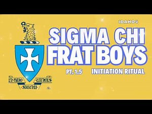 Idaho4 - Sigma Chi Frat Boys - Inside Look at Initiation & Ritualistic Aspects of "Brotherhood*