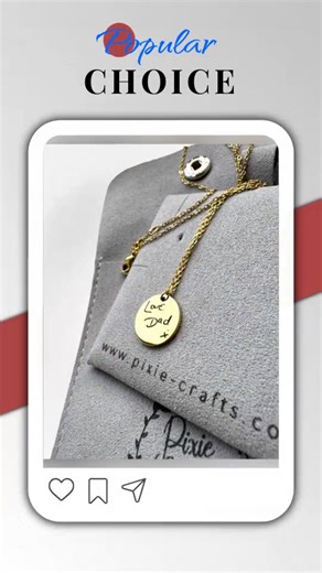 This charm necklace just redefined personal style! ✨💖 Upgrade your accessory game with our Personalised Round Charm Necklace. At just £10.50, it’s the perfect blend of elegance and individuality! 🌟 Wear it solo for a minimalist look or layer it up for maximum impact. Crafted to infuse daily comfort and confidence into your wardrobe, its chic design and customizable charm make it a heartfelt gift for yourself or someone special. 🎁💕 Ready to express your unique story? Ignite your charm factor 