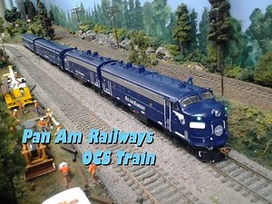 HO Pan Am Railways OCS Train
