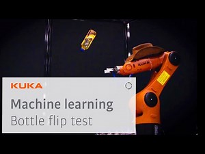 KUKA Robot Bottle Flip Challenge - Machine Learning in Practice