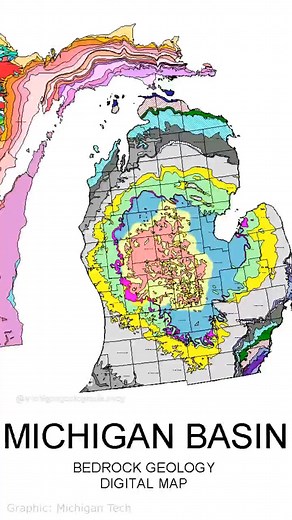 #michigan #geology #michigangeologicalsurvey #michiganbasin | Michigan Geological Survey