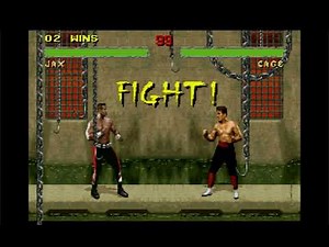 Mortal Kombat II SNES - JAX GDH Playthrough