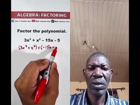 Factoring by Grouping #mathteachergon #factoringpolynomial #algebra #duet