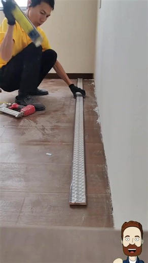 Finishing touches, perfect fit 🏠🔨 Baseboard installation: adding crisp detail and warmth to your space, one trim at a time 💡 | Weldpac