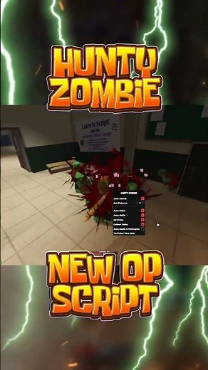 💙OP SCRIPT💙 Hunty Zombie Roblox New Script! #roblox #robloxscript #huntyzombie #huntyzombiescript