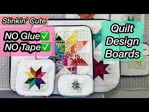 Quilt Design Board ~ Quilting Design Wall ~ Round ish Design Board
