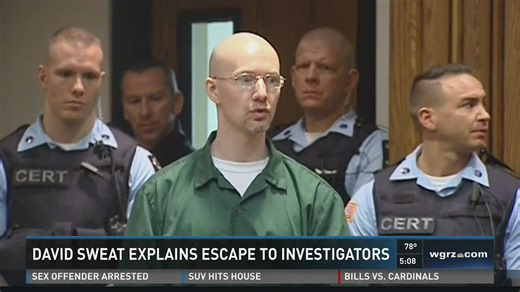 Prison inmate Sweat describes escape