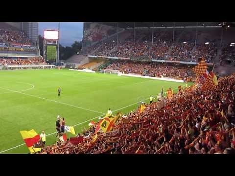 Les Corons, chanté par le stade Bollaert (RCL-CAB 04/08/2013)