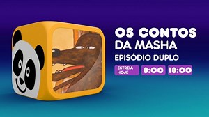 2.3K views · 108 reactions | Adoras ouvir ouvir histórias de encantar? Então a nova série "Os Contos da Masha" vai tornar-se a tua preferida! Estás preparado para saber como a menina traquina da floresta conta as histórias de Cinderela ou Os Três Porquinhos? Então fica atento, porque estreia já hoje! | Canal Panda | Facebook