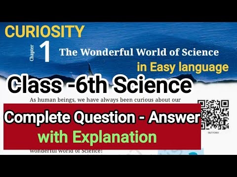 "Class-6 Science Chapter1.The Wonderful world of science all Question answer!📚#ncertscience#class6