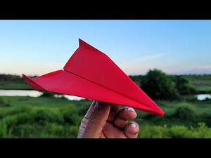 How to Make Epic Paper Airplane that Flies Far