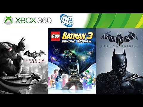 All Batman Games on Xbox 360