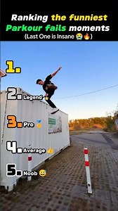 Ranking the funniest parkour fails moments #usa