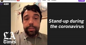 Comedians improvise around coronavirus, going from the stage to the web