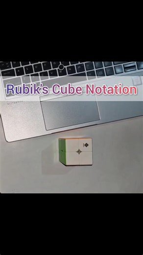 2×2 Rubik’s Cube Notation For Beginners 🧠 #rubikscube#2x2cube#cubing#cubetutorial#rubikscubenotation