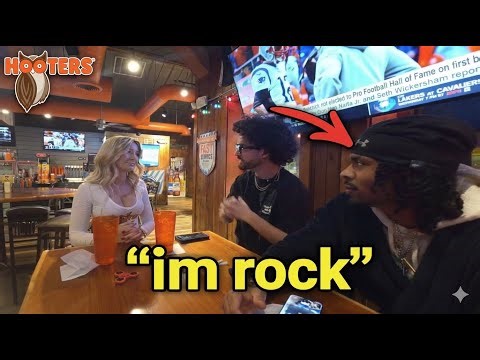 Rhino Pill at Hooters Prank!