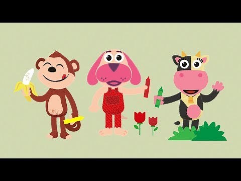 Descubriendo los colores - (canción con letra) Bubba y sus amigos