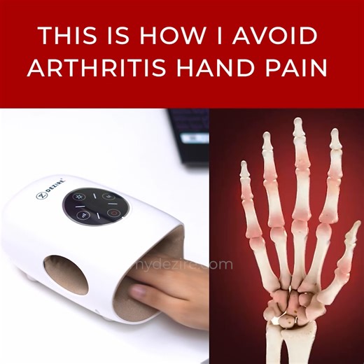 🖐️ Tired Hands? Stiff Fingers? It's Time to Treat Yourself! Say hello to the Dezire Hand Massager – your personal palm therapist 💆‍♀️ Whether you're working long hours, dealing with arthritis, or just want to relax — this is exactly what your hands deserve. ✅ Touch & Go Control Panel 🔥 2 Heat Levels (40°C & 43°C) 💨 3 Realistic Massage Modes 🖐️ 5 Compression Levels 🔋 Long Battery Life 🕒 15-Min Timer Auto Shutoff 🌬️ Breathable Fabric Fits Both Hands 🤫 Ultra Silent ✨Feel the stress melt aw