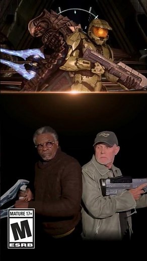Halo Voice actors recreate this iconic moment #halo #gaming