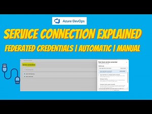 37.Create a service connection to azure cloud using Federated credentials