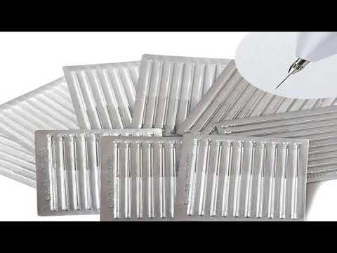 100 Pcs Surgical Sterile Needle Mini Mole Removal Pen Needles for Spot Mole Freckle Plasma Point Pen