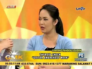 How to identify symptoms of goiter