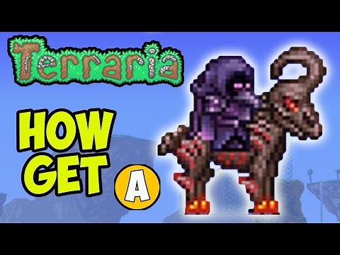Terraria how to get GOAT MOUNT | Terraria how to get Goat Skull | Terraria 1.4.4.9 Goat Mount