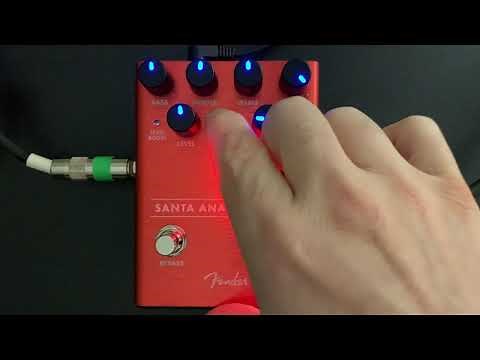 5 Minutes with the Fender Santa Ana Overdrive - Pedal Demo