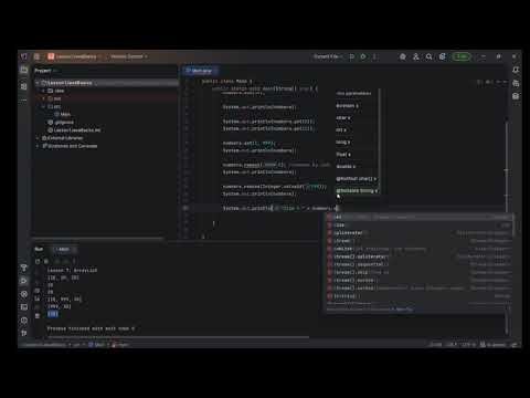 Java Lesson 7 – ArrayList Explained (Dynamic Lists, Adding/Removing, Looping)