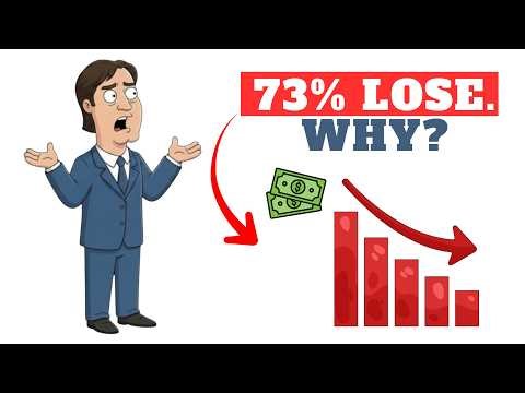 73% of Crypto Investors Lose Money — Here's Who's Actually Getting Rich