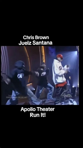 Chris Brown & Juelz Santana Run It! — Apollo Theater Performance Nostalgia