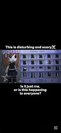 gacha ERROR#gachatrend #gachalife #gachaclub #gachaviral #viral #shorts #fyp #scary