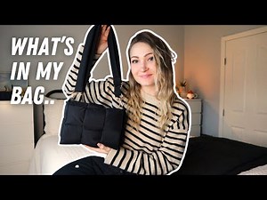 WHAT'S IN MY BAG // crossbody bag everyday essentials