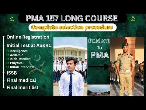 PMA 157 long course | Complete Selection Process, Initial Test & ISSB Explained