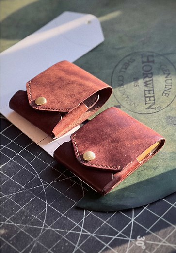 The Conan Wallet: A Unique Handmade Leather Pouch