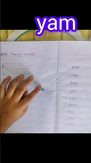 '-am' words speaking practice|learning is easy with phonics#kidseducation #learning #easylearning