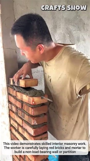 Interior Brick Wall Build 🧱