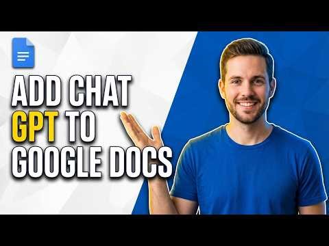 How To Add ChatGPT To Google Docs (Step-By-Step Tutorial)