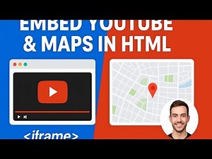 HTML iframe Tag Explained with Fun & Examples | Embed Google Maps & YouTube in Website