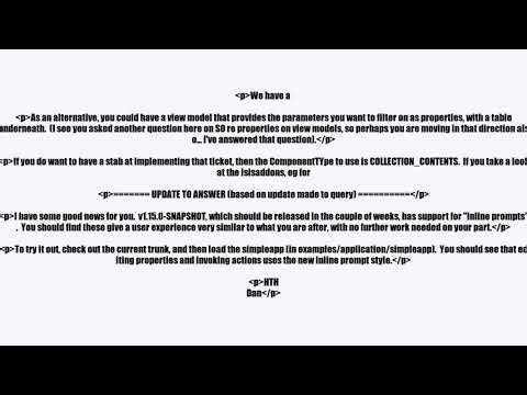 Apache Isis: How to implement your custom submit form or page properly?