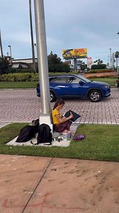 3.1M views · 168K reactions | Monika is a local street artist! (Today we delivered 20 Canvas’s to her) ❤️ #Art #Monika #Fyp #Homeless #Talented | The Nice Guy | Facebook