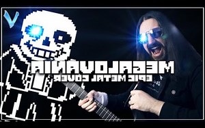 【传说之下金属翻弹】Undertale - Megalovania [EPIC METAL COVER] (Little V)