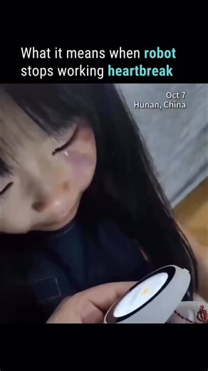 Artificial Intelligence | ChatGPT | Technology | Wealth on Instagram: "This one hit everyone right in the feels A young Chinese girl went viral after crying when her AI study companion - a small DeepSeek robot - stopped working. The round, friendly device had become her daily learning buddy, helping with math, languages, and even small talk about her day. Over time, it remembered her voice, her stories… even her jokes. In the viral clip, the girl tearfully says, “It won’t turn on again.” The rob