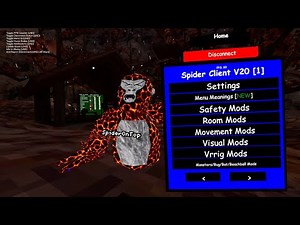 Spider Client V20 Showcase (My Menu) | FULLY UND | OP | Target Mods | Bubble Mods | Bug Spam |