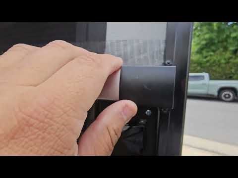 RV Screen Door Handle Install GeoPro
